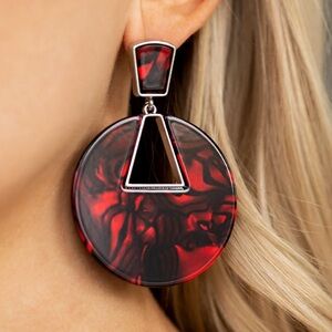 Acrylic Earrings. NWT